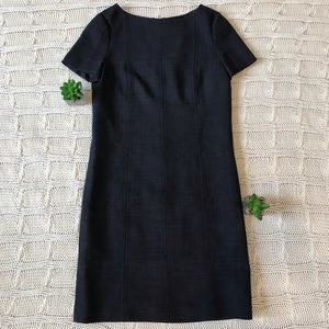 ❌sold❌{Tory Burch} Short Sleeve Shift Dress Windowpane